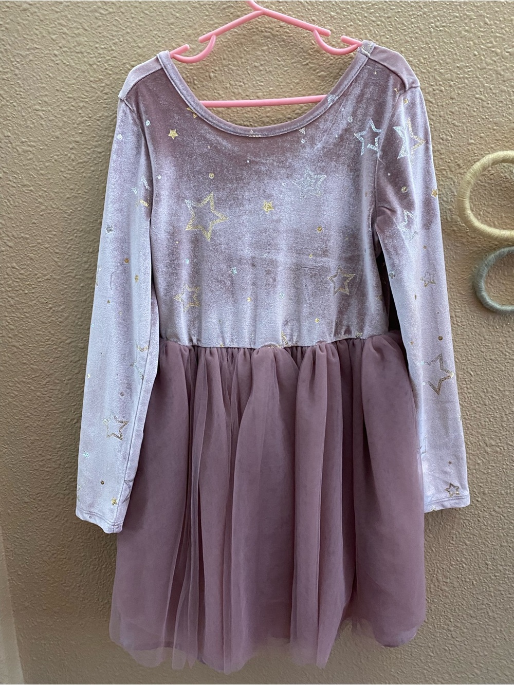 Cat & Jack Mauve Pink Girls Dress Top